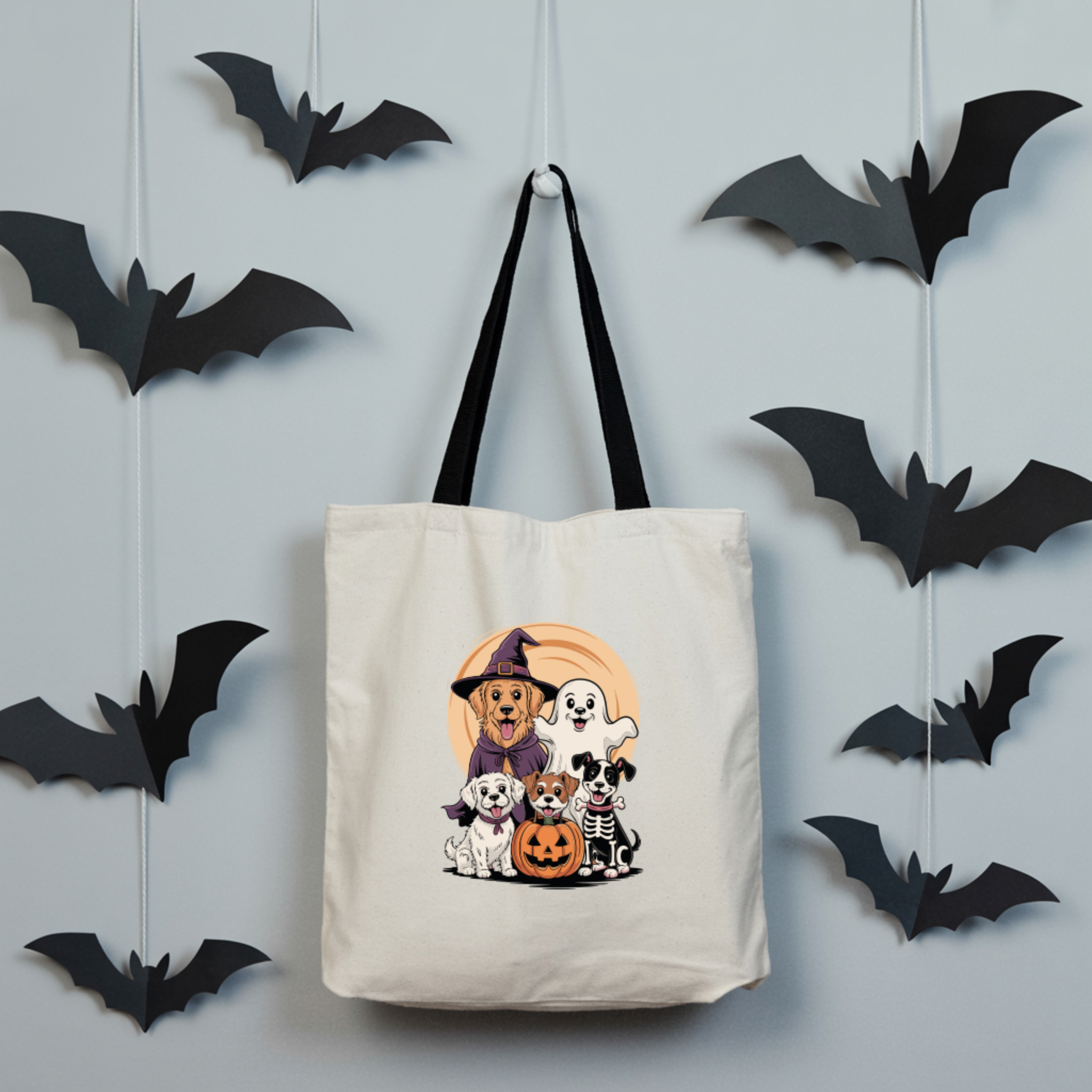 Tote Bag Halloween | Saco 100% Algodão 180g - Dog