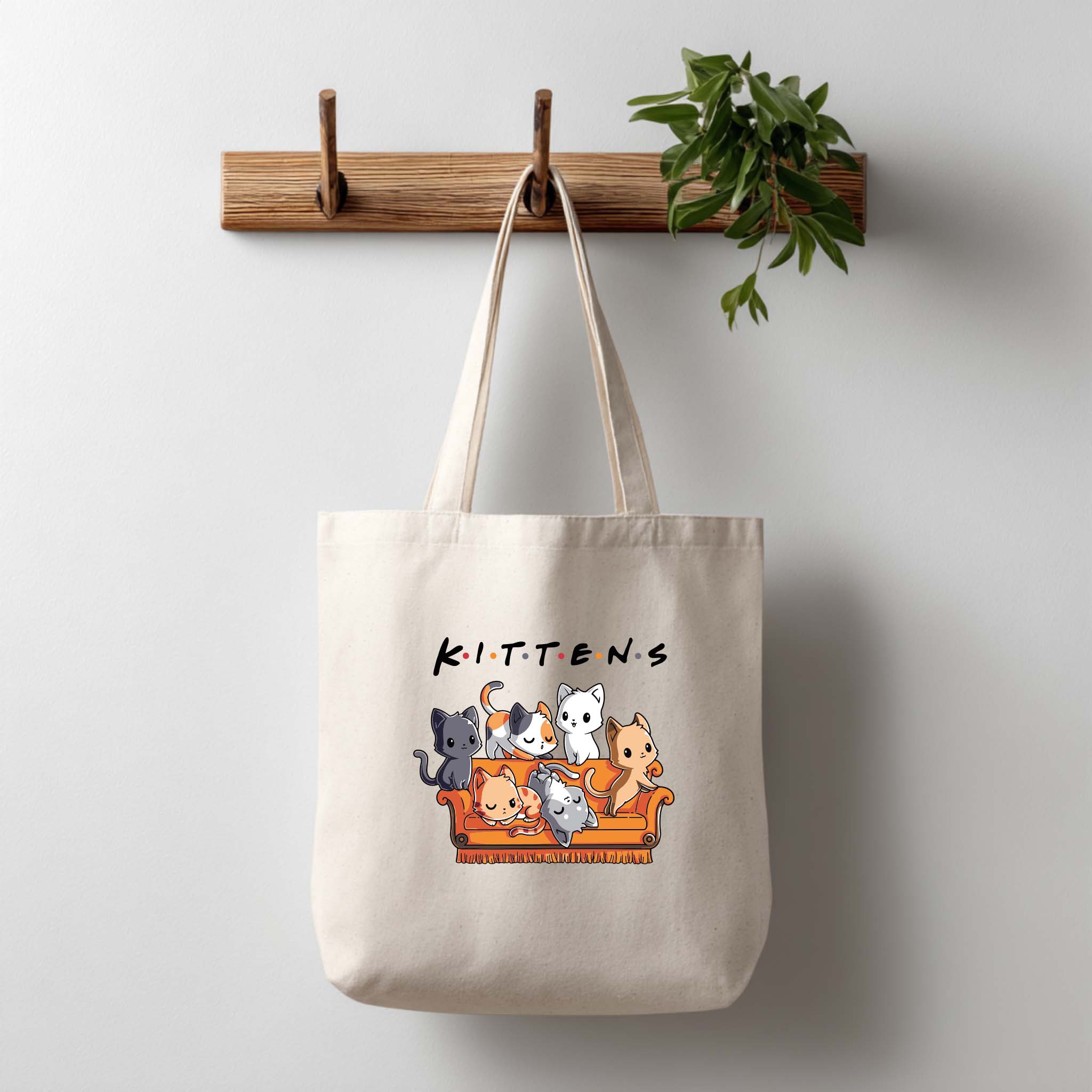 Tote Bag Pet Lovers "Gatinhos" | Saco Ecológico 180gm - Gatos