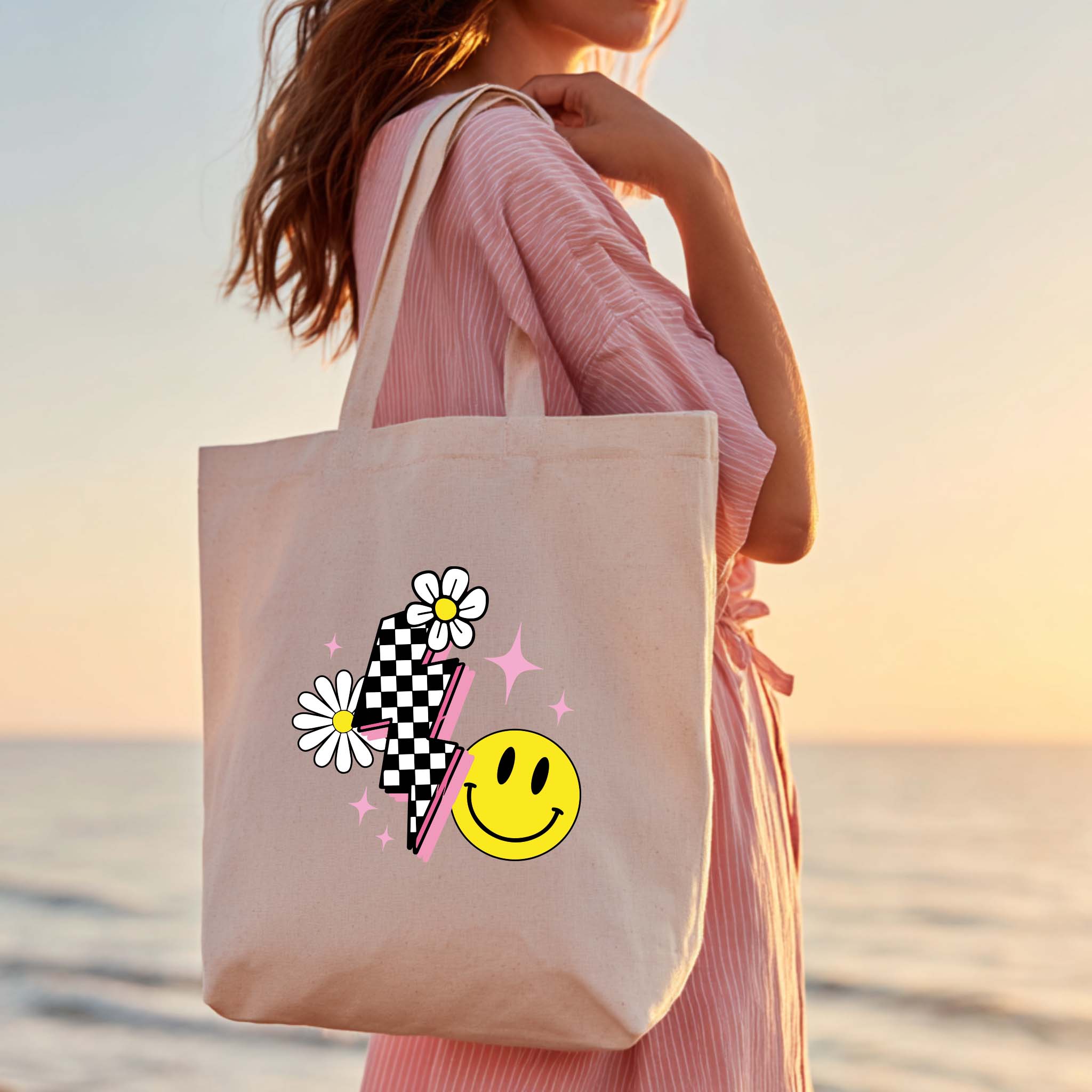 Tote Bag Floral "Flor" | Saco Algodão 180g