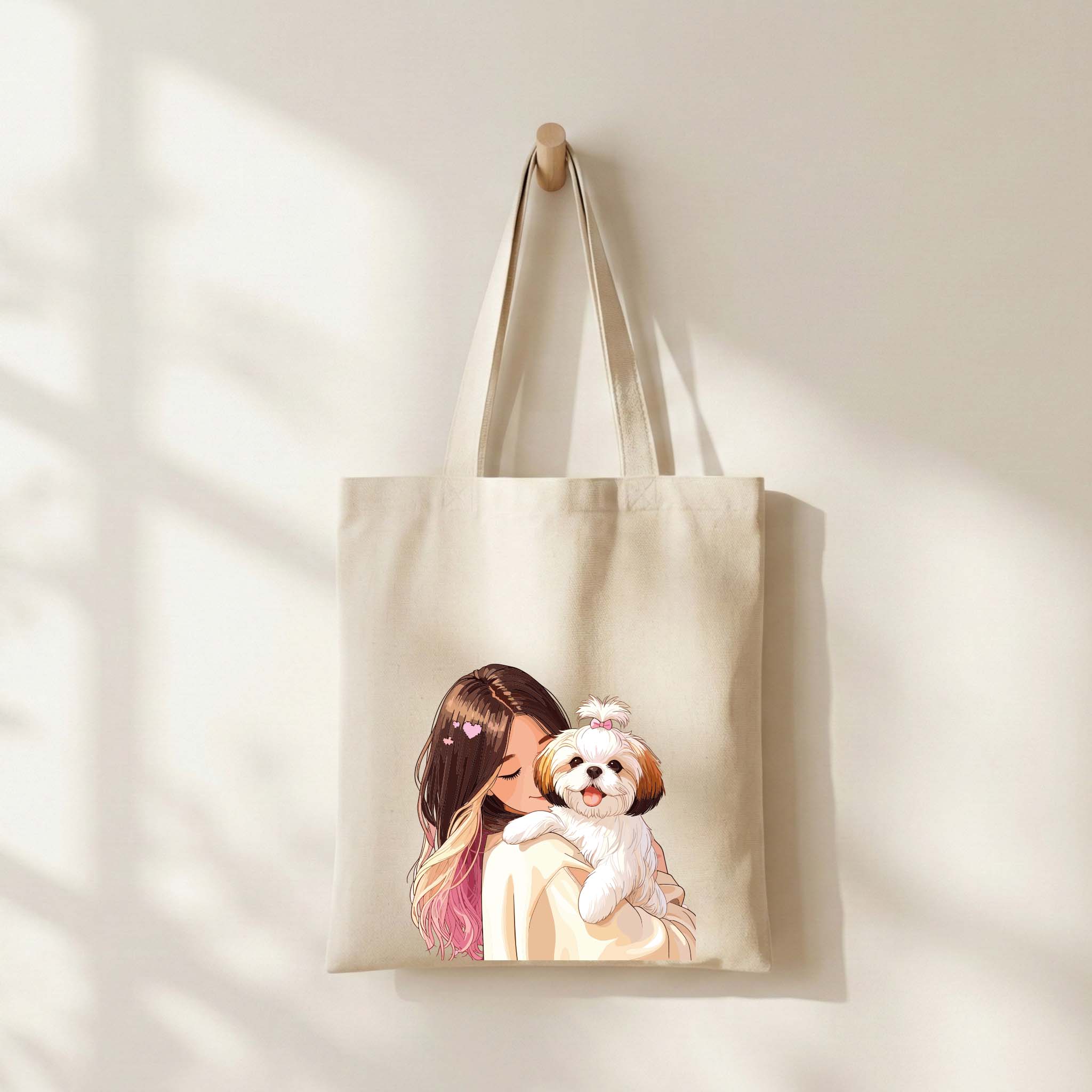 Tote Bag "Dogs" | Saco Ecológico 180g - Ecobag Dogs