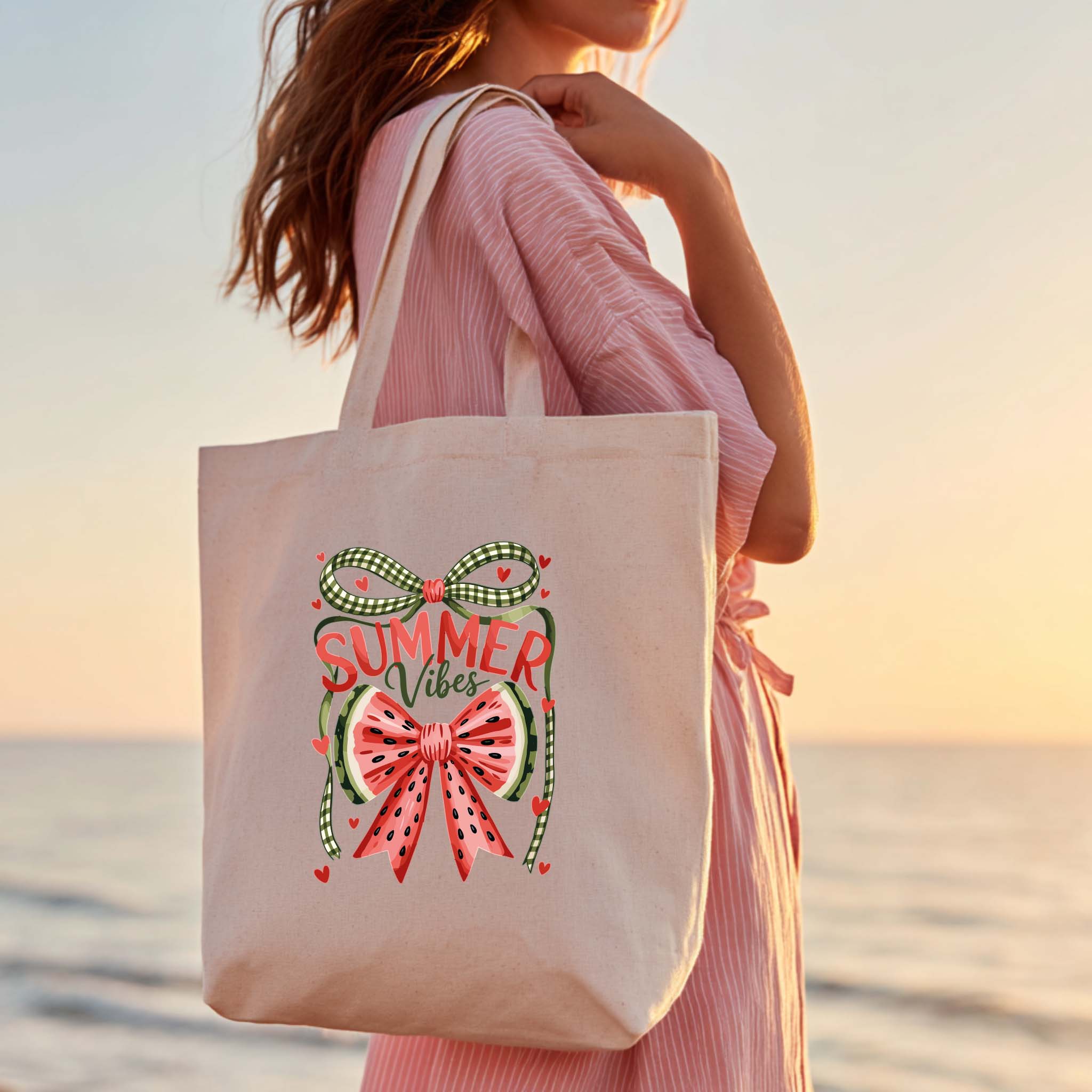Tote Bag "Summer" | Saco Algodão 180g - Ecobags
