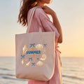 Tote Bag "Summer Vibes" | Saco Algodão 180g - Ecobags
