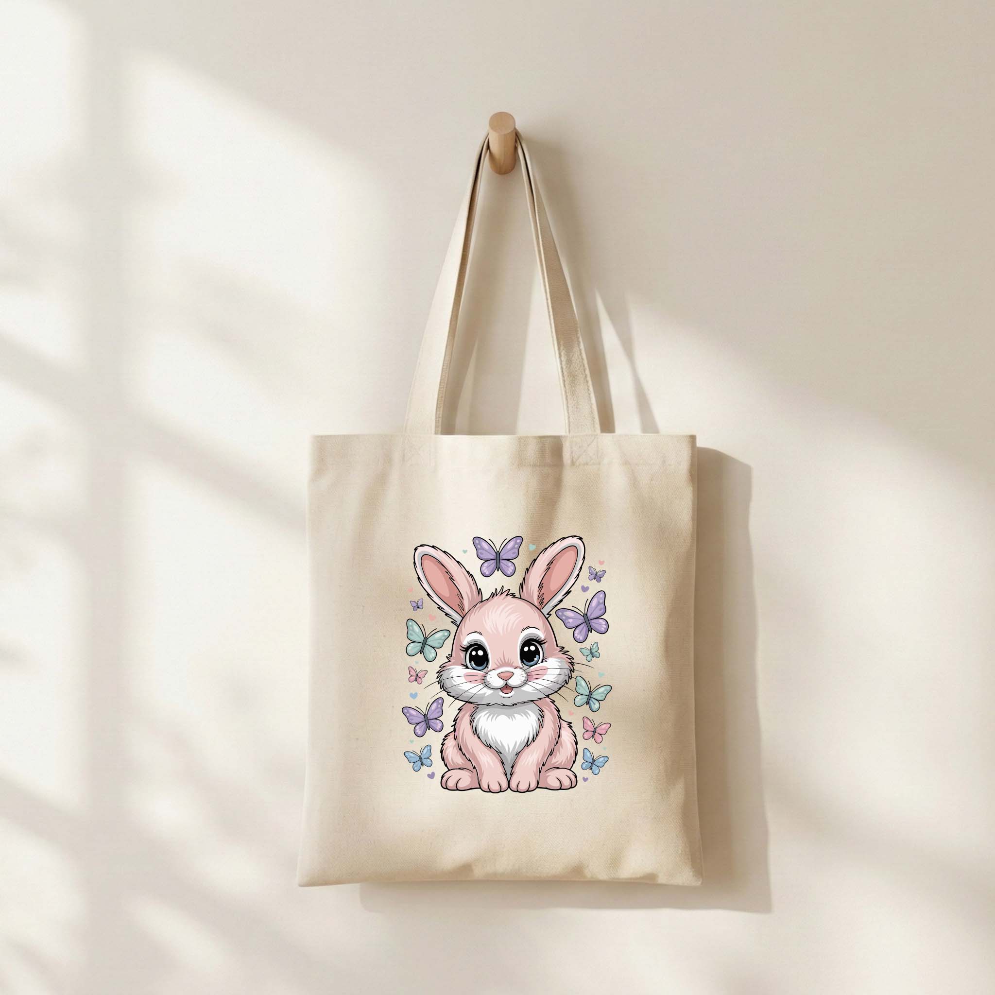 Tote Bag "Coelho" | Saco Algodão 180g - Ecobags