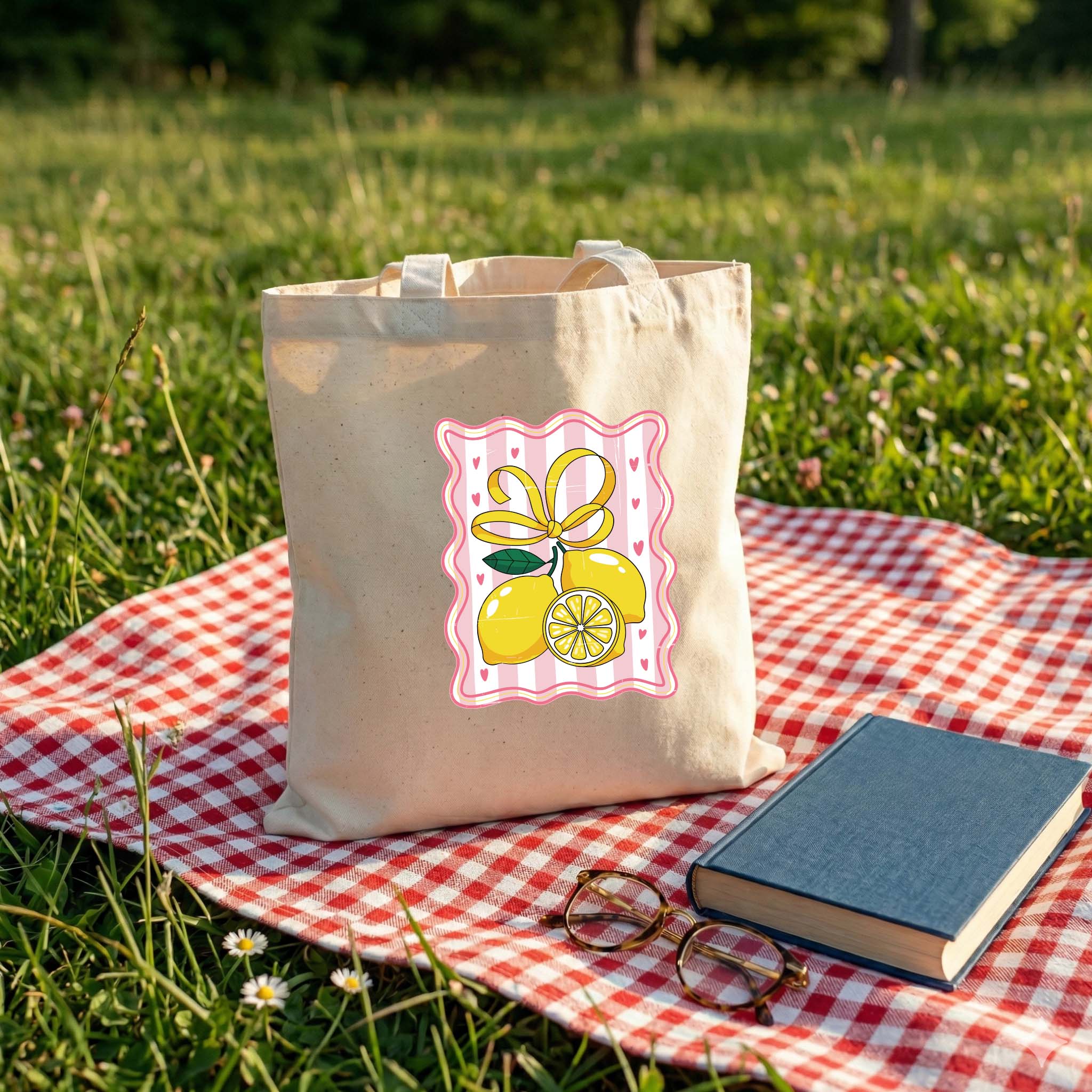 Tote Bag "Limão" | Saco Algodão 180g
