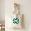Tote Bag "Cats and Coffee" | Saco Ecológico 180g - Ecobags