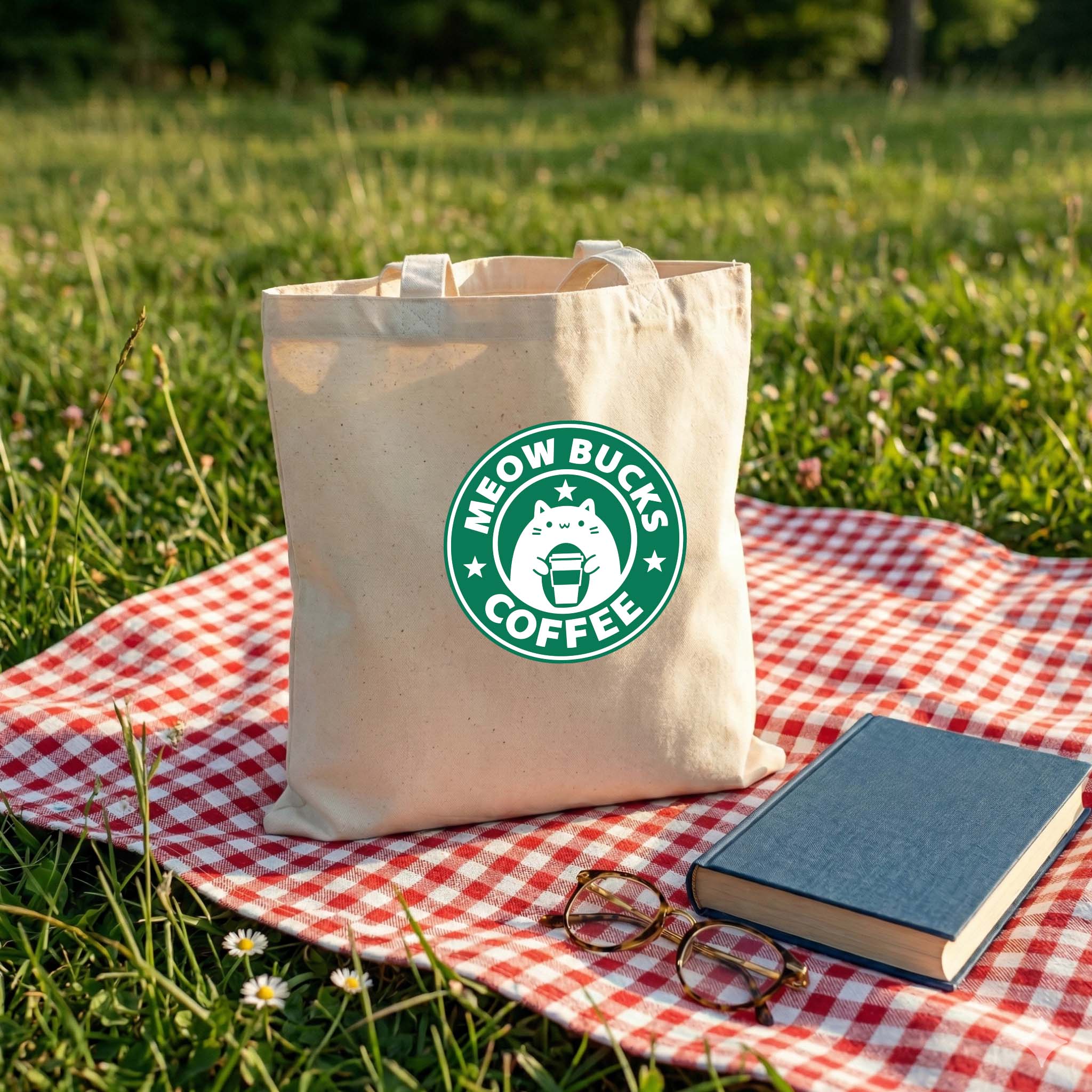 Tote Bag Pet Lovers "Meow" | Saco Ecológico 180g