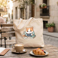 Tote Bag "Cat" | Saco Ecológico 180g - Books