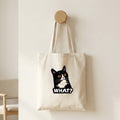 Tote Bag "What?" | Saco Ecológico 180g - Ecobags