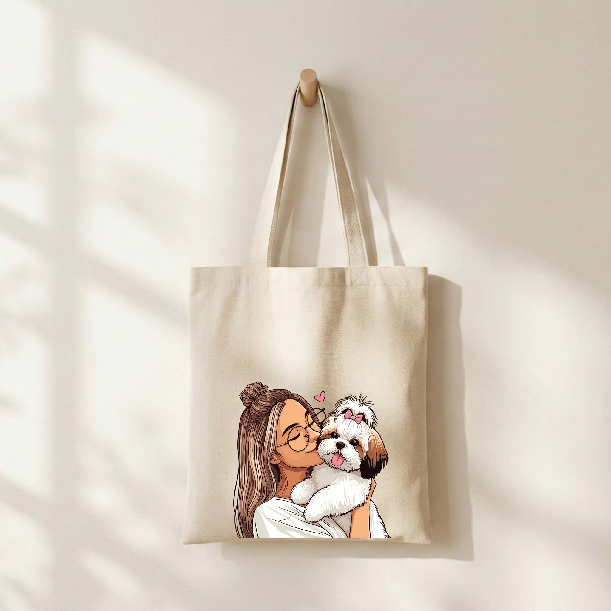 Tote Bag Pet Lovers "Dogs" | Saco Ecológico 180gm