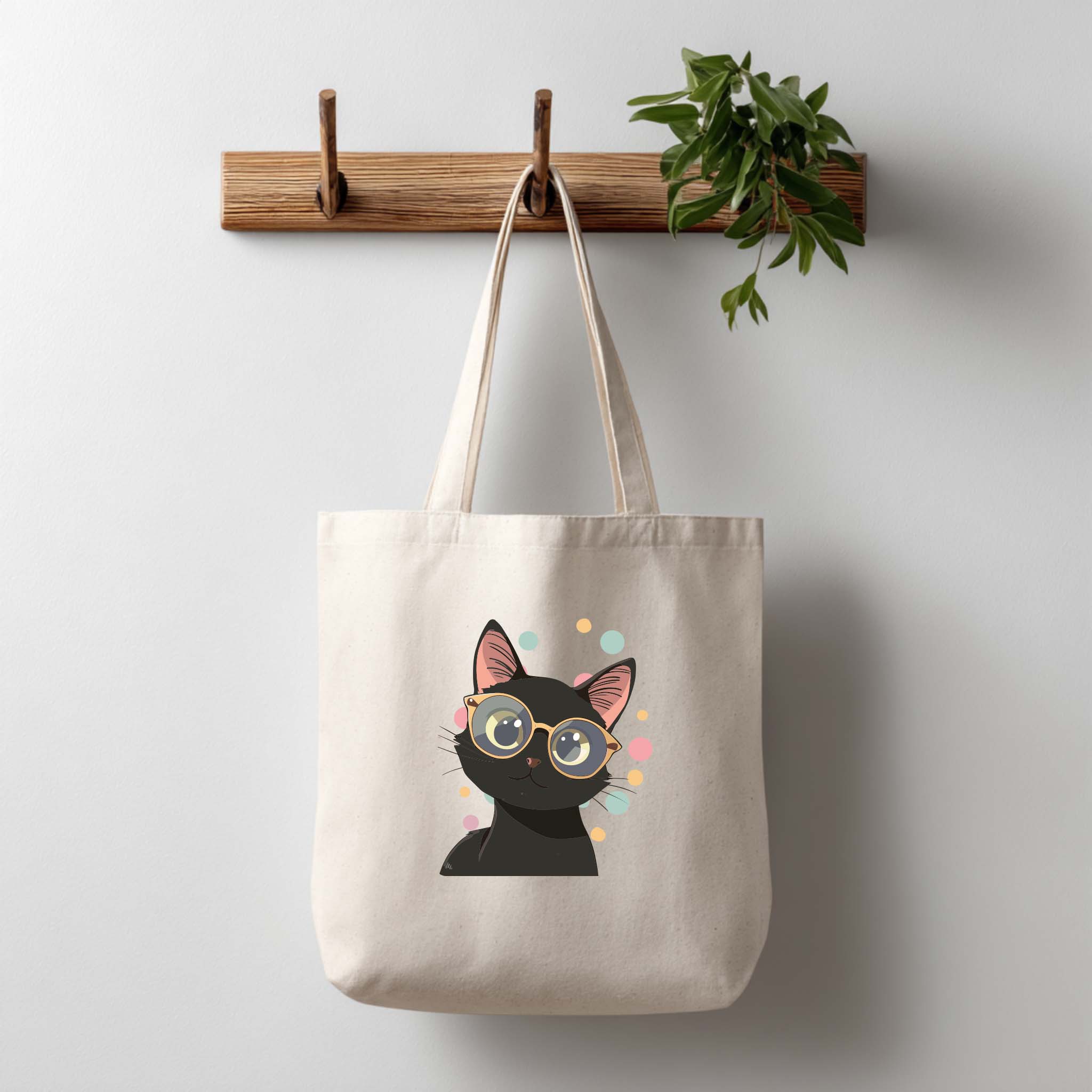 Tote Bag "Cat" | Saco Ecológico 180g