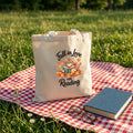 Tote Bag Pet Lovers "Fall in Love With Reading" | Saco Ecológico 180gm - Outono