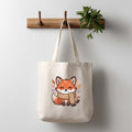 Tote Bag "Raposa Outono" | Saco Algodão 180g