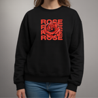 Camisola "Rose" | Sweatshirt Premium 290g | Coleção Florais