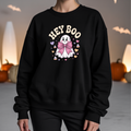Camisola Hey BOO Halloween | Sweatshirt Premium - JM Collection