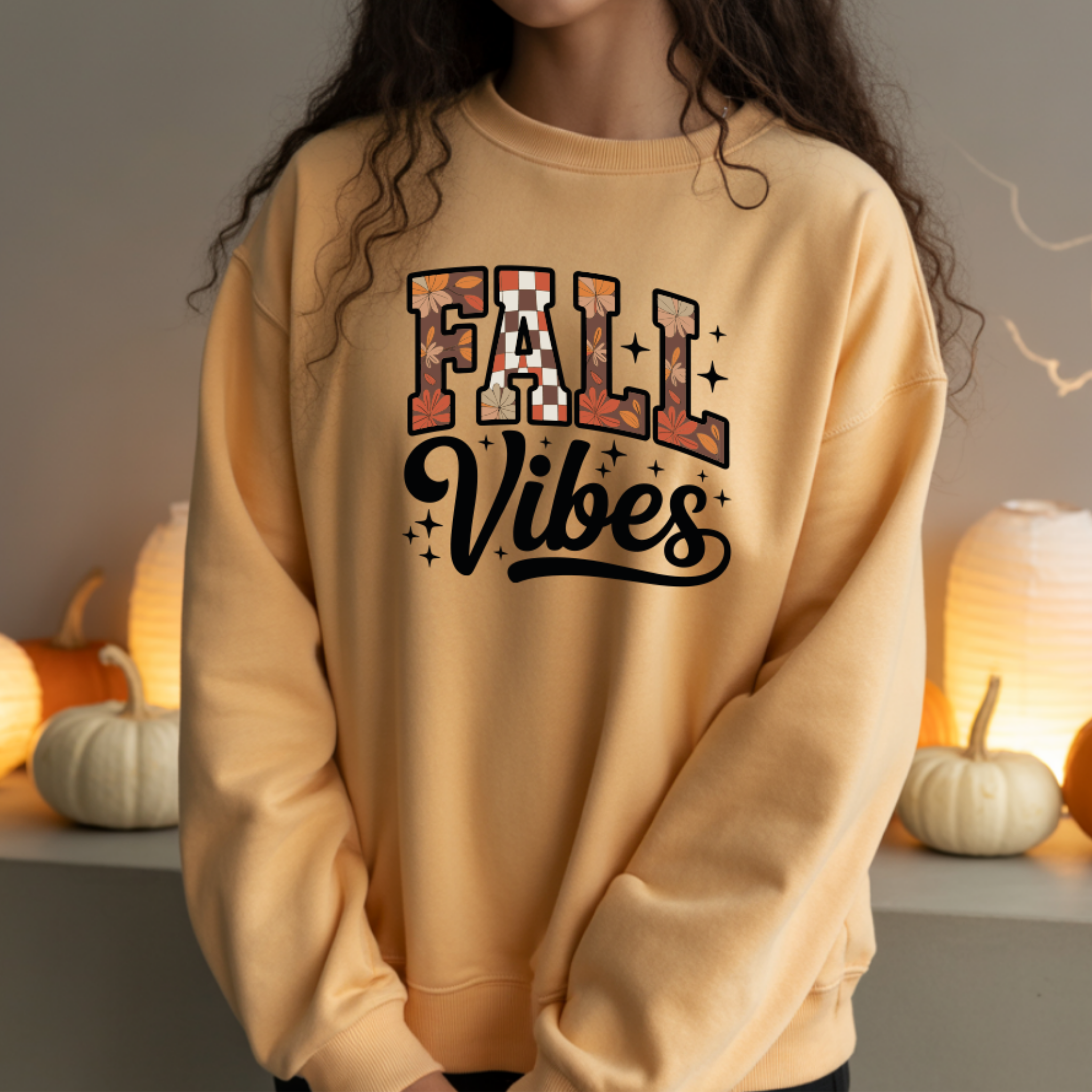 Camisola "Fall Vibes" | Coleção Halloween | Sweatshirt Premium