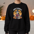 Camisola Sorry i'm Booked Halloween | Sweatshirt Premium - JM Collection