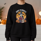 Camisola Sorry i'm Booked Halloween | Sweatshirt Premium - JM Collection