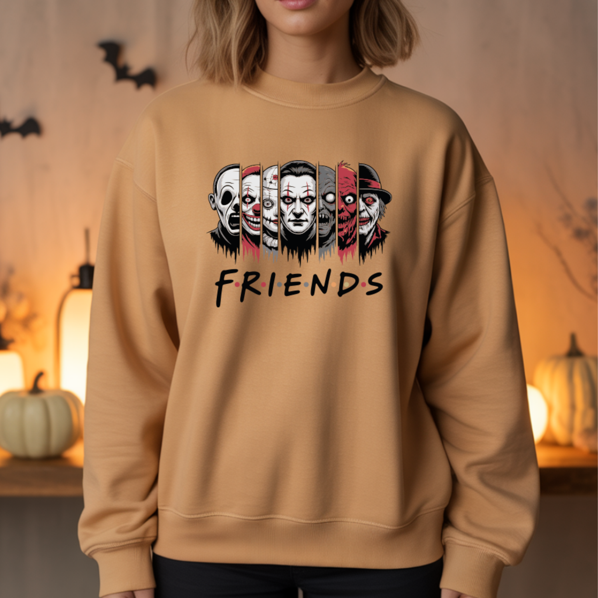 Camisola Friends | Sweatshirt Premium | Coleção Halloween