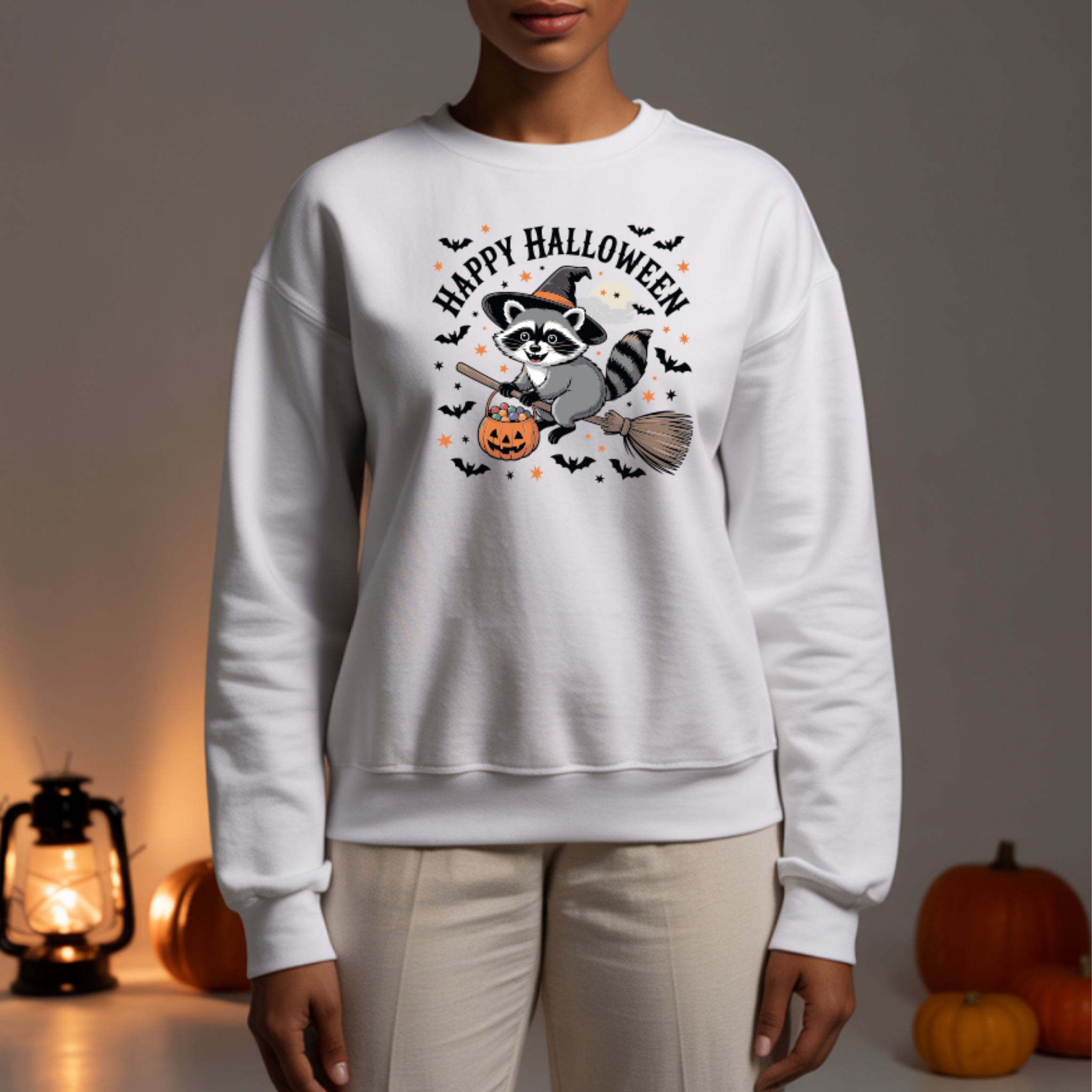 Camisola "Happy Halloween" | Sweatshirt Premium | Coleção Halloween