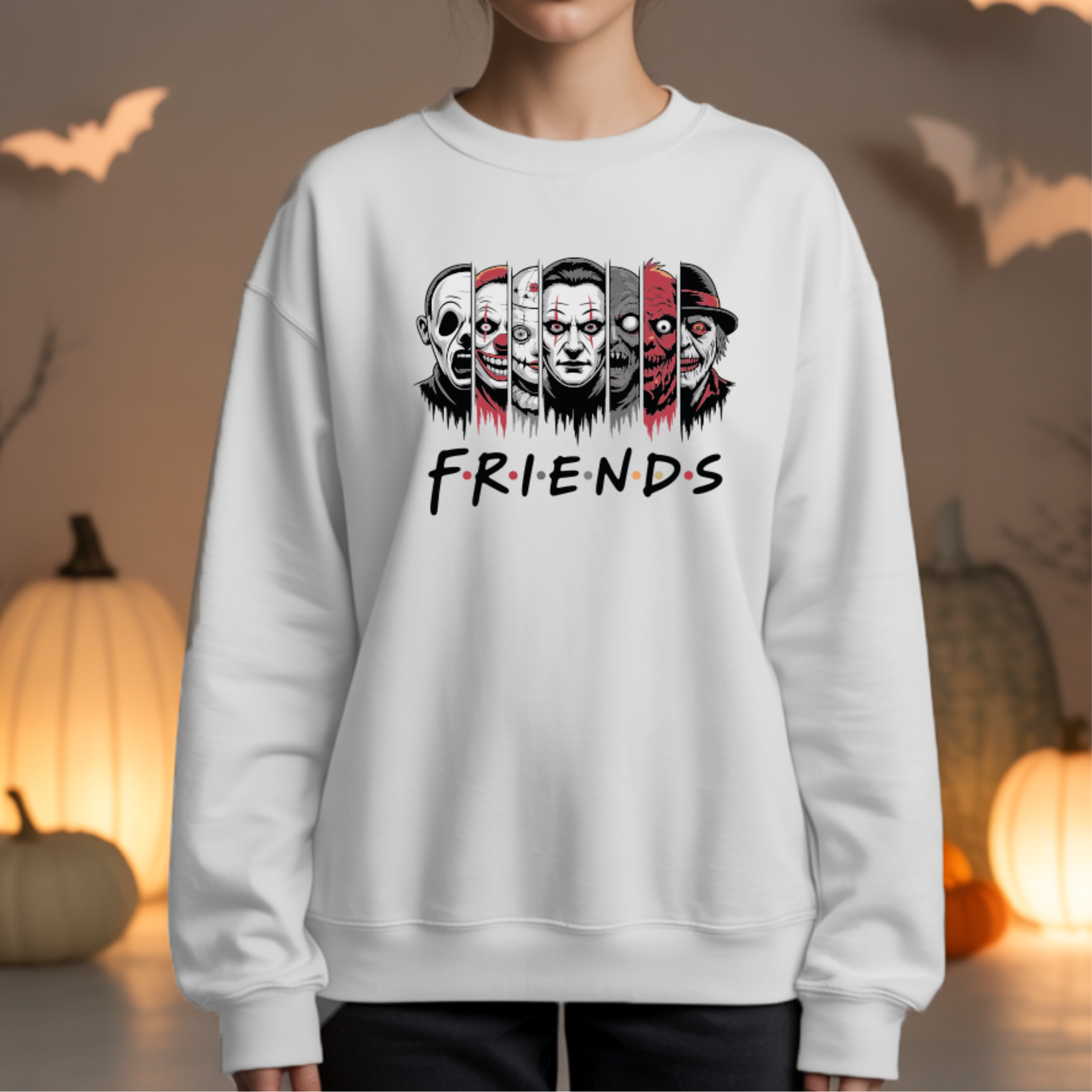 Camisola Friends | Sweatshirt Premium | Coleção Halloween
