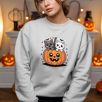 Camisola Cats Halloween | Sweatshirt Premium 290g | Coleção Halloween