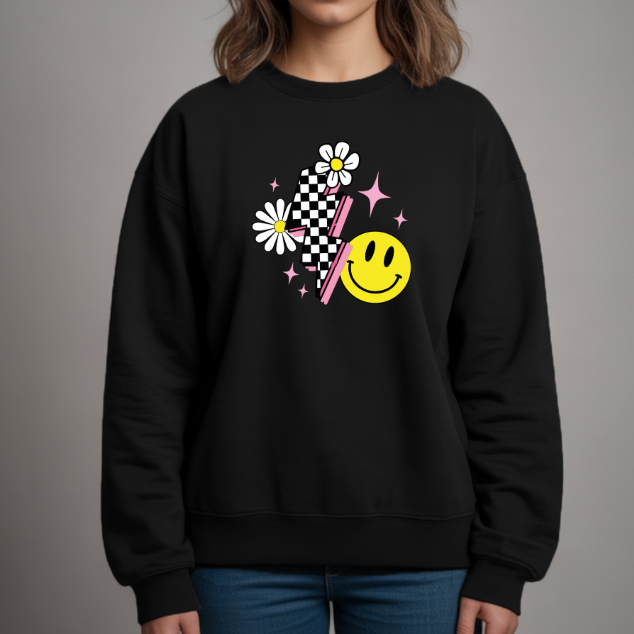 Camisola Floral | Sweatshirt Premium 290g