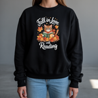 Camisola "Fall in love with reading" | Coleção Halloween | Sweatshirt Premium