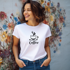 T-shirt Coffee Café - Profissões - JM Collection