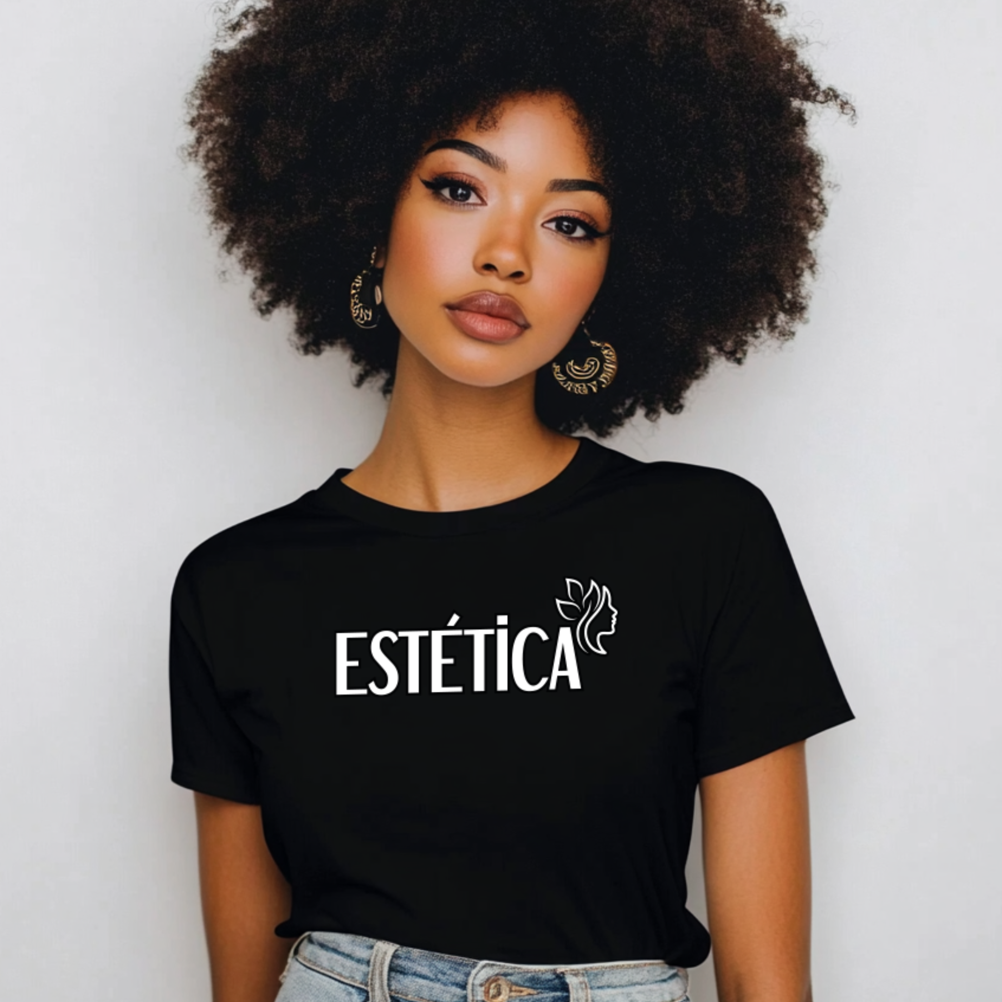 T-shirt Estética - Coleção Profissões Estética - JM Collection