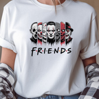 T-shirt Halloween Friends - JM Collection - 100% Algodão