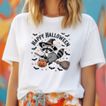 T-shirt Happy Halloween - 100% Algodão - Coleção Halloween