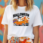 T-shirt Halloween - Car - 100% Algodão - Coleção Halloween