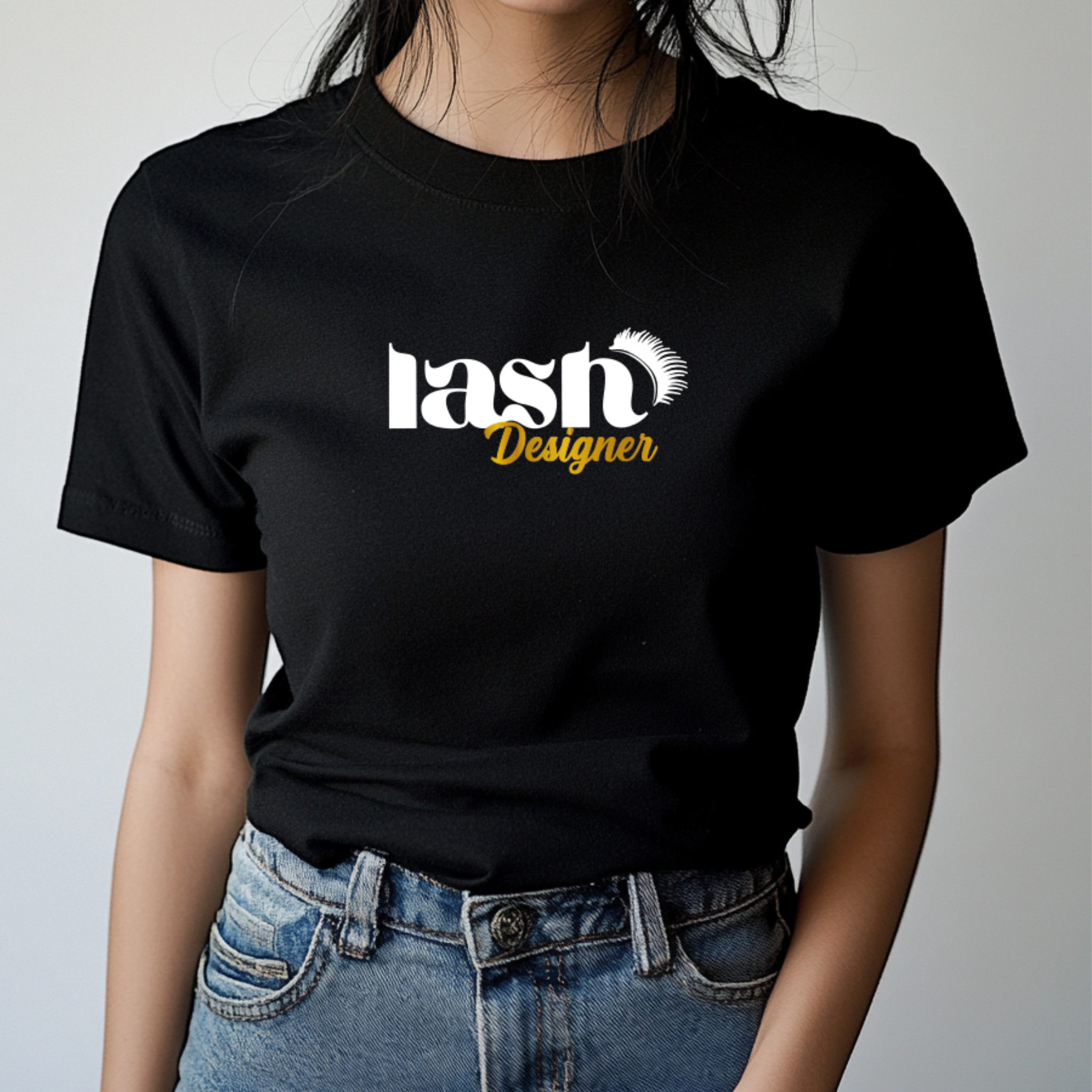 T-shirt Lash Designer - Coleção Profissões Lash Designer - JM Collection