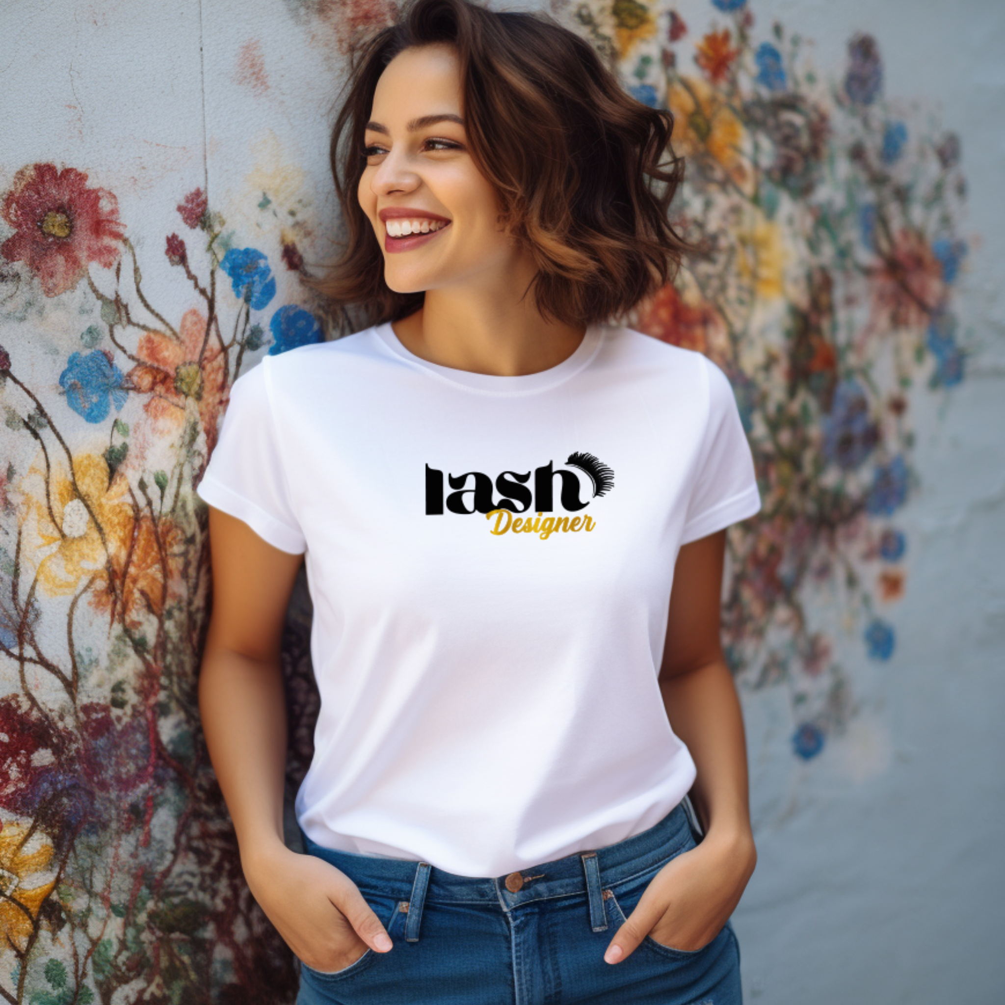T-shirt Lash Designer - Coleção Profissões Lash Designer