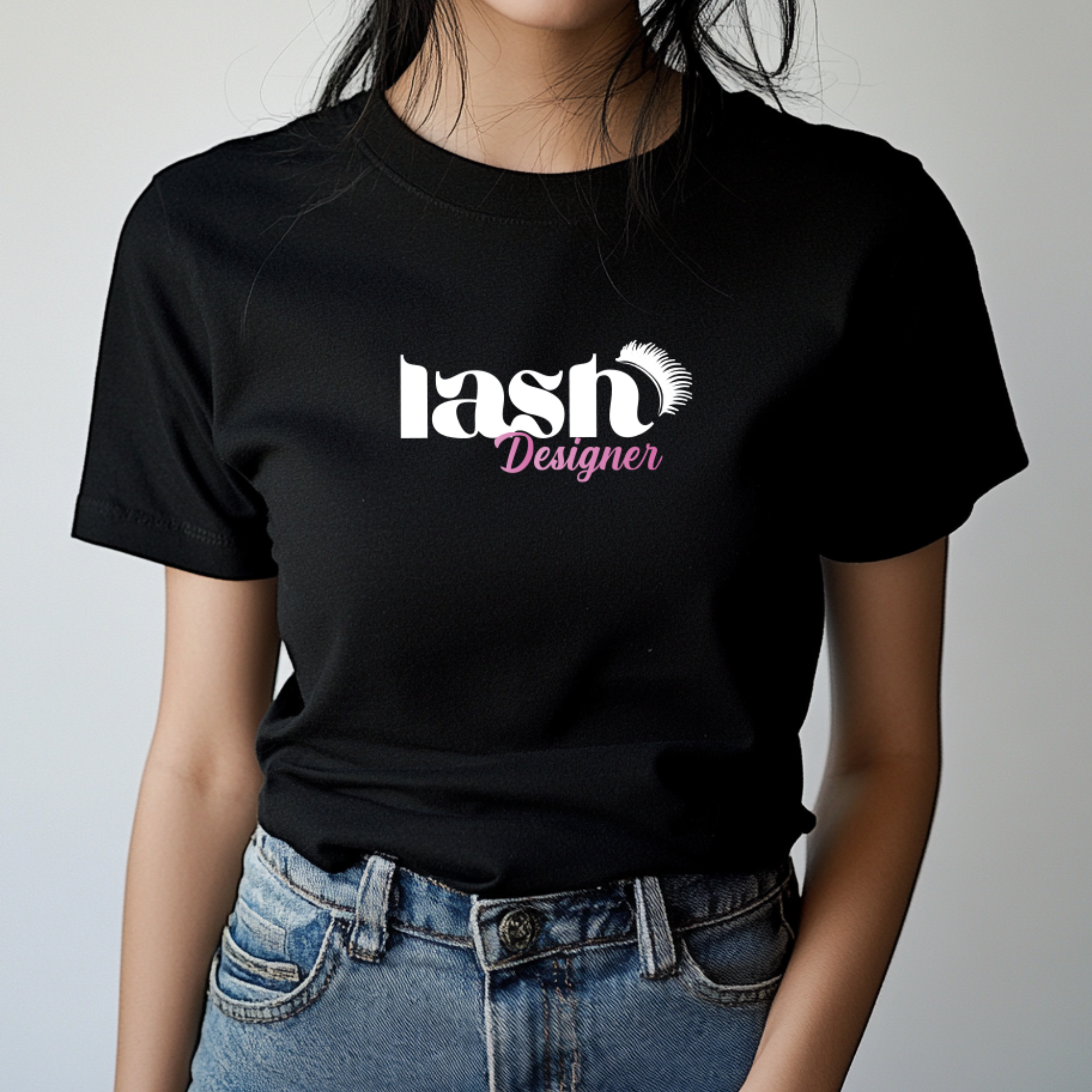 T-shirt Lash Designer - Coleção Profissões Lash Designer - JM Collection