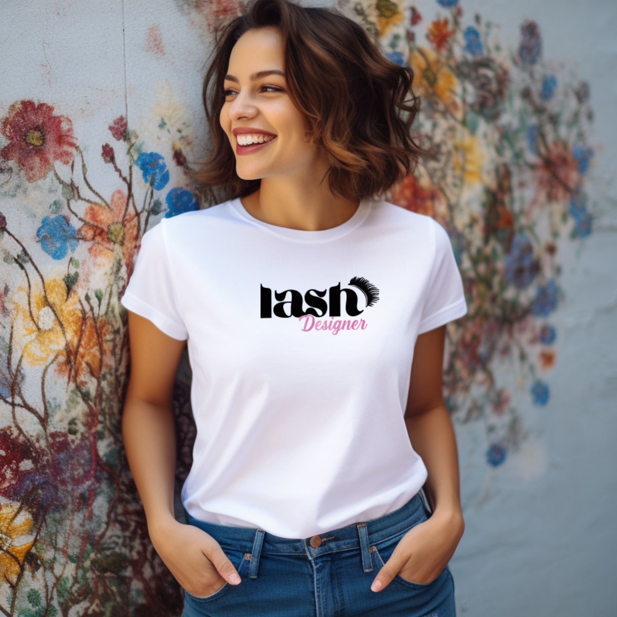 T-shirt Lash Designer - Coleção Profissões Lash Designer