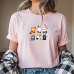 T-shirt "Cats" 100% Algodão 190g